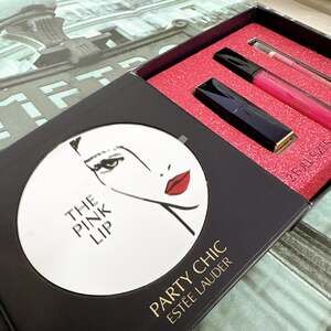 Estée Lauder Party Chic The Pink Lip Gift Set